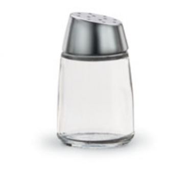 Vollrath 802-12 Traex Dripcut 2-Ounce Glass Salt/Pepper Shaker w/Chrome Top, Continental Collection