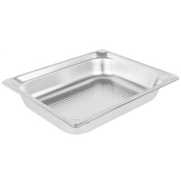 Vollrath 90223 Half-Size Super Pan 3 Steam Table Perforated Pan, 2-1/2" Deep