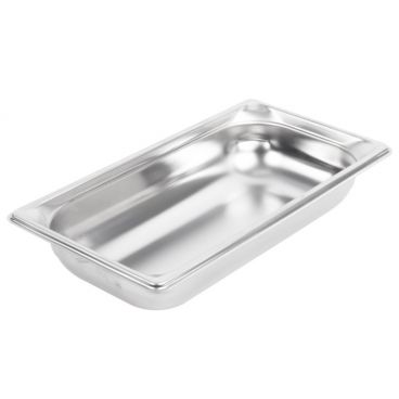 Vollrath 90322 Super Pan 3 Stainless Steel 1/3-Pan Size Steam Table Food Pan