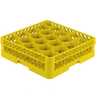 Vollrath TR11G-08 - Traex Full Size Yellow 20 Compartment Rack w/ Extender
