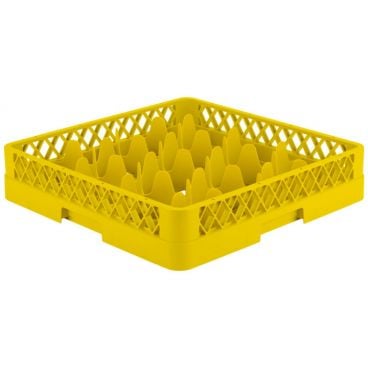 Vollrath TR18-08 - Traex Full Size Yellow 12 Compartment Rack