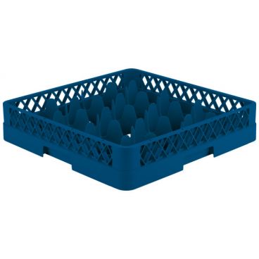 Vollrath TR18-44 - Traex Full Size Royal Blue 12 Compartment Rack