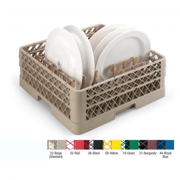 Vollrath TR3AAP14 Beige Traex Full-Size Extended Plate Rack