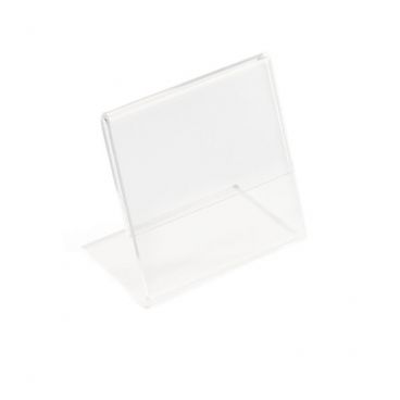 Vollrath V20072 Cubic 2-3/8" x 2-3/8" Clear Acrylic Card Holder