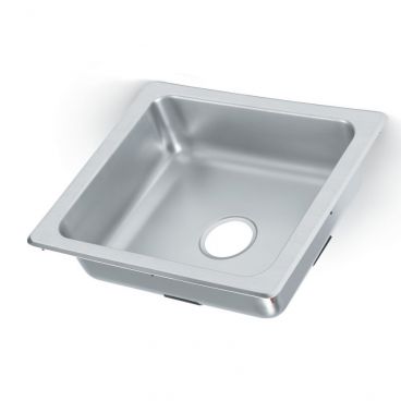Vollrath 229-1 Single Compartment Stainless Steel Drop-In Sink w/ 3-1/2'' Drain