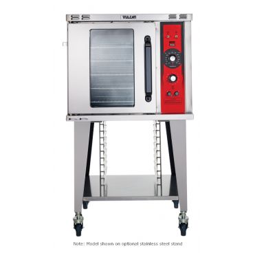 Vulcan ECO2D Single Deck Half Size Electric Convection Oven with Solid State Controls - 208V, 5.5 kW