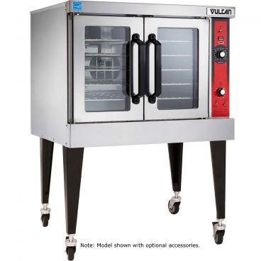 Vulcan VC4ED 40-1/4" Single Deck Full Size Electric Convection Oven - 240V, 12.5kW