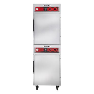 Vulcan VRH88 Mobile Double Deck Full Height Cook and Hold Oven - 208/240V