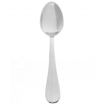 BUY&USE Stainless Steel Bouillon Spoon Set of 12 5.8-Inch Soup Spoons Black Round Spoon Cultery 