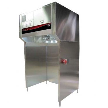 Wells WVU-26 Universal Ventless Hood With 26" Cooking Zone, 3-Stage Filtration And Self-Contained ANSUL Fire Protection System, 240 Volts