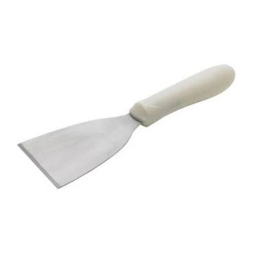Winco TWP-32 Grill Scraper 3" x 4" Stainless Steel Blade