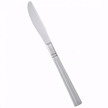 Winco 0007-08 Regency/Regal 8 1/2" Flatware Stainless Steel Dinner Knife
