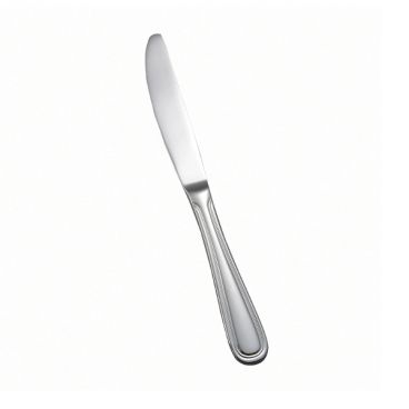 Winco 0030-08 9 1/4" Shangarila Flatware Stainless Steel Dinner Knife