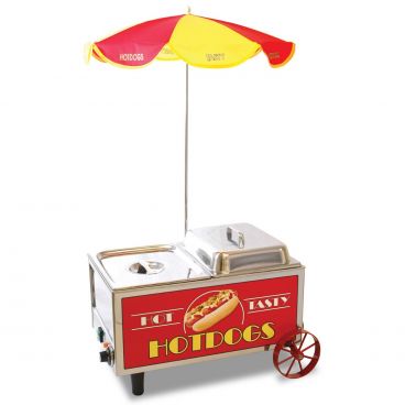 Winco Benchmark 60072 Hot Dog Mini Cart Merchandiser 60 Hot Dog