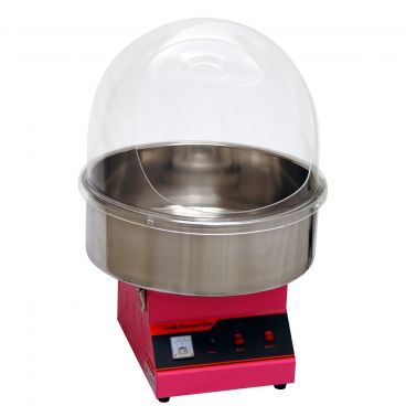 Winco Benchmark 81011 Zephyr Cotton Candy Machine And Display Dome Included