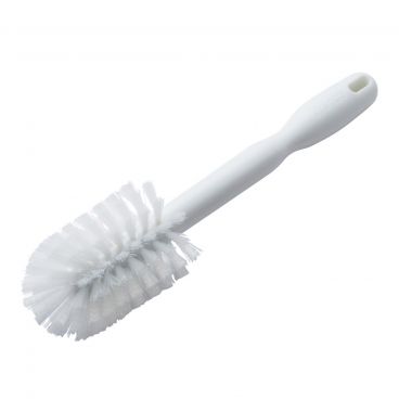 Winco BRB-12 12" White Bottle Brush with Polyester Bristles