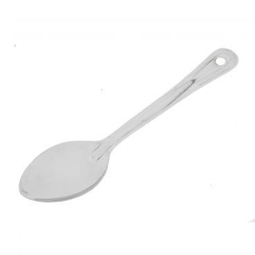 Winco BSOT-11H Stainless Steel One Piece 11" Solid Basting Spoon