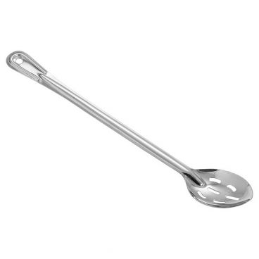 Winco BSPT-18 18" Perforated Heavy Duty Basting Spoon
