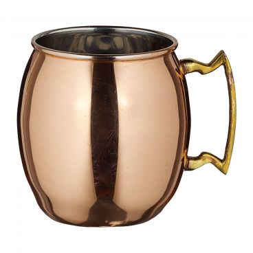 Winco CMM-20 20 oz. Moscow Mule Mug with Smooth Copper Finish