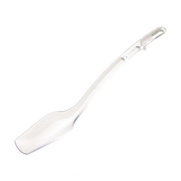 Winco CVBS-10C Clear 10" Polycarbonate Buffet Spoon