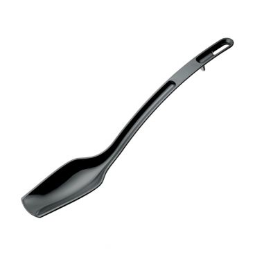Winco CVBS-10K Black 10" Polycarbonate Buffet Spoon