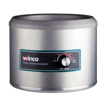 Winco FW-7R500 7 Quart Electric Round Food Cooker / Warmer - 120V, 1050W