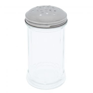 Winco G-103 12 oz. Cheese Shaker with Perforated Top