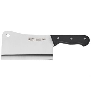 Winco KFP-72 Acero 7" Chinese Cleaver with POM Handle