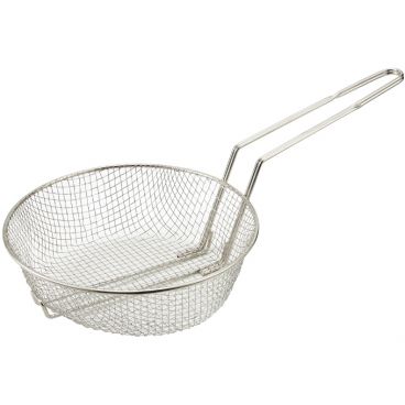 Winco MSB-08M 8" Round Medium Mesh Culinary Basket
