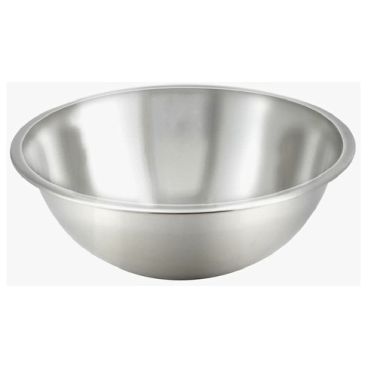 Winco MXB-950Q Economy Mixing Bowl 9.5 Qt. Stainless Steel