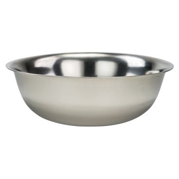 Winco MXBT-400Q 4 Qt. Stainless Steel All Purpose Mixing Bowl