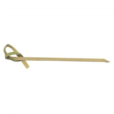 Winco PK-KT3 Bamboo 3 Inch Pick With Knotted Top