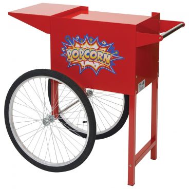 Winco POP-8RC Red Popcorn Cart
