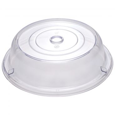 Winco PPCR-10 Clear 10" Round Polycarbonate Plate Cover 