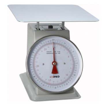 Winco SCAL-9130 9" Dial 130 lb. Portion Scale