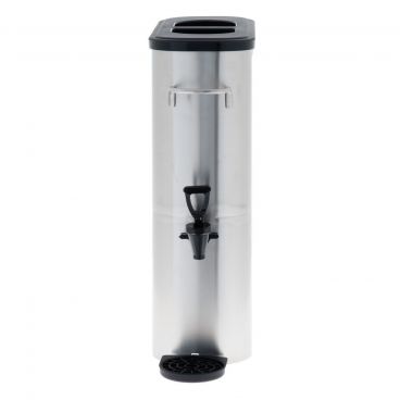 Winco SSBD-5 5 Gallon Narrow Stainless Steel Iced Tea Dispenser