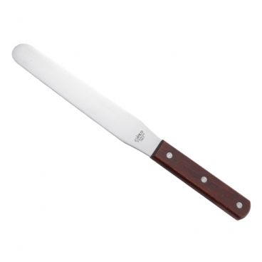 Winco TNS-7 7-15/16" Blade Bakery Spatula with Wood Handle