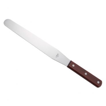 Winco TNS-9 10" Blade Bakery Spatula with Wood Handle
