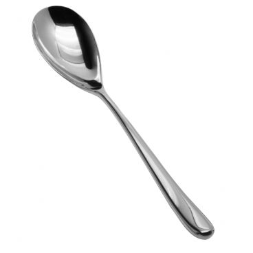 Winco Z-AR-03 Cadenza Aires 8 1/8" Stainless Steel Dinner Spoon