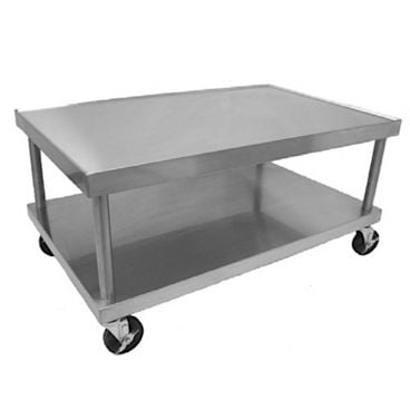 Wolf STAND/C-48 49" Wide x 30" Deep Mobile Equipment Stand With Marine Edge And Undershelf