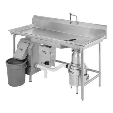 Insinkerator WX-500-18A-WX101 Waste Xpress 700 lb. Food Waste Reduction System with 18" Type A Bowl Mounting Assembly 208-230/460V