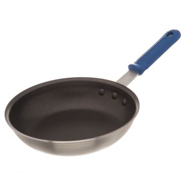 Vollrath Z4008 8" Wear Ever Aluminum Fry Pan With CeramiGuard II Non-Stick Coating And Removable Cool Handle Silicone Insulated Handle With EverTite Riveting System