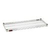 Eagle Group 2460C 24 Inch x 60 Inch Chrome Plated Wire Shelf With 4 Pairs Of Split Sleeves
