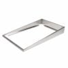 Winco ADB-4 Stainless Steel Full Size Angled Display Adapter