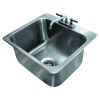 Advance Tabco DI-1-2012 23” Drop-In One Compartment Stainless Steel Sink With K-50 Faucet