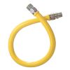 Dormont 1650NPFS36 36" Stainless Steel Stationary Foodservice Gas Connector Hose - 1/2" Diameter