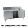 Eagle Group BEV3048SE-10BS/L Spec Master Stainless Steel Beverage Counter w/ Left Sink