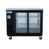 Empura E-KBB48-2G-24SD 48" Refrigerated Back Bar Storage Cabinet, Sliding Door - 12.5 Cu Ft