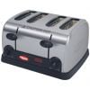 Hatco TPT-120 Stainless Steel 4-Slot Pop-Up Toaster With 1 1/4" Wide Self-Centering Slots, 120V 1440 Watts
