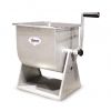 Omcan 19203 Stainless Steel Manual Tilting Meat Mixer - 44 Lbs